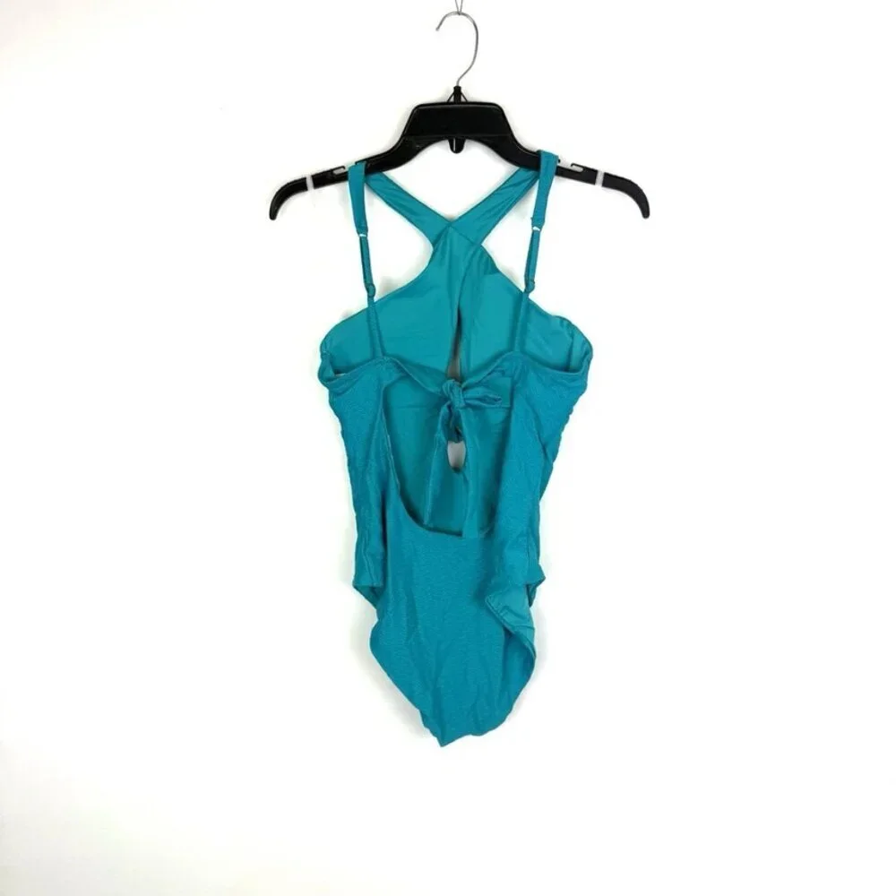 Becca Women’s Blue One Piece Swimsuit Size M